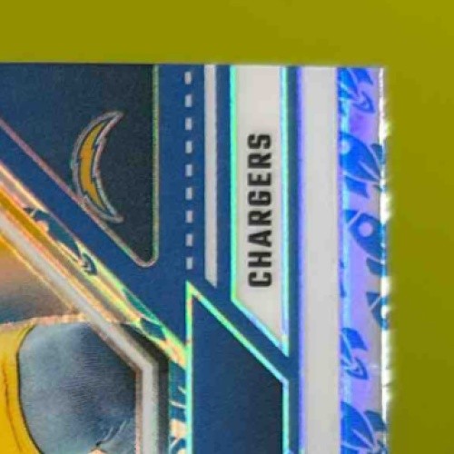 2024 Panini Donruss Optic Josh Palmer Rocket #109 Los Angeles Chargers - Sports Cards