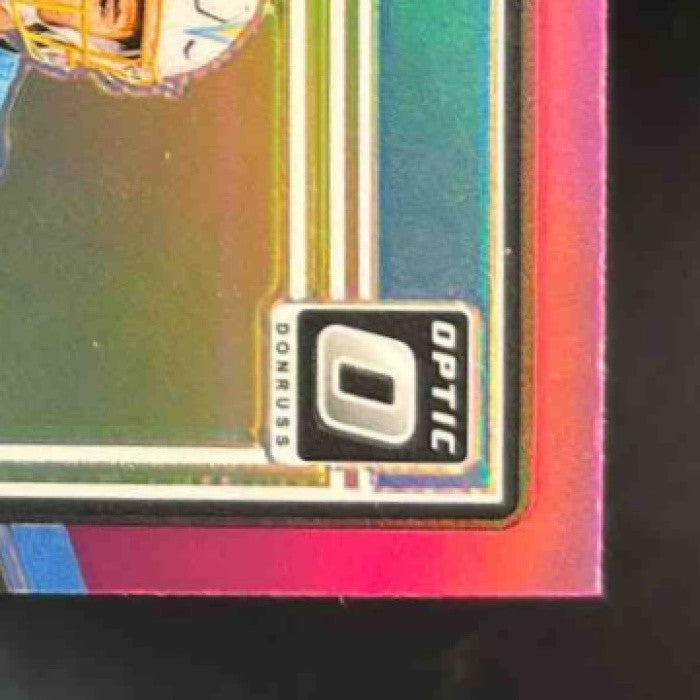 2024 Panini Donruss Optic Ladd McConkey Pink #266 Los Angeles Chargers - Sports Cards