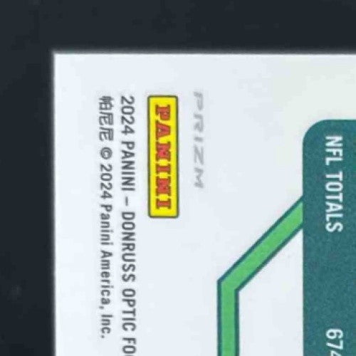 2024 Panini Donruss Optic Raheem Mostert Red 79/125 #121 Miami Dolphins - Sports Cards