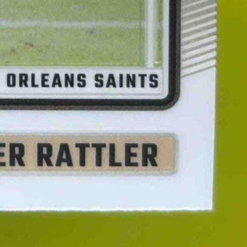 2024 Panini Donruss Optic Spencer Rattler #289 Rated Rookie New Orleans Saints - Sports Cards