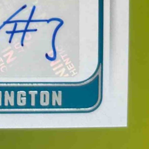 2024 Panini Donruss Parker Washington Signature Marks Auto Jacksonville Jaguars - Sports Cards