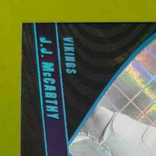 2024 Panini Donruss Rookie Revolution Cosmic J.J. McCarthy /100 #3 RC Vikings - Sports Cards