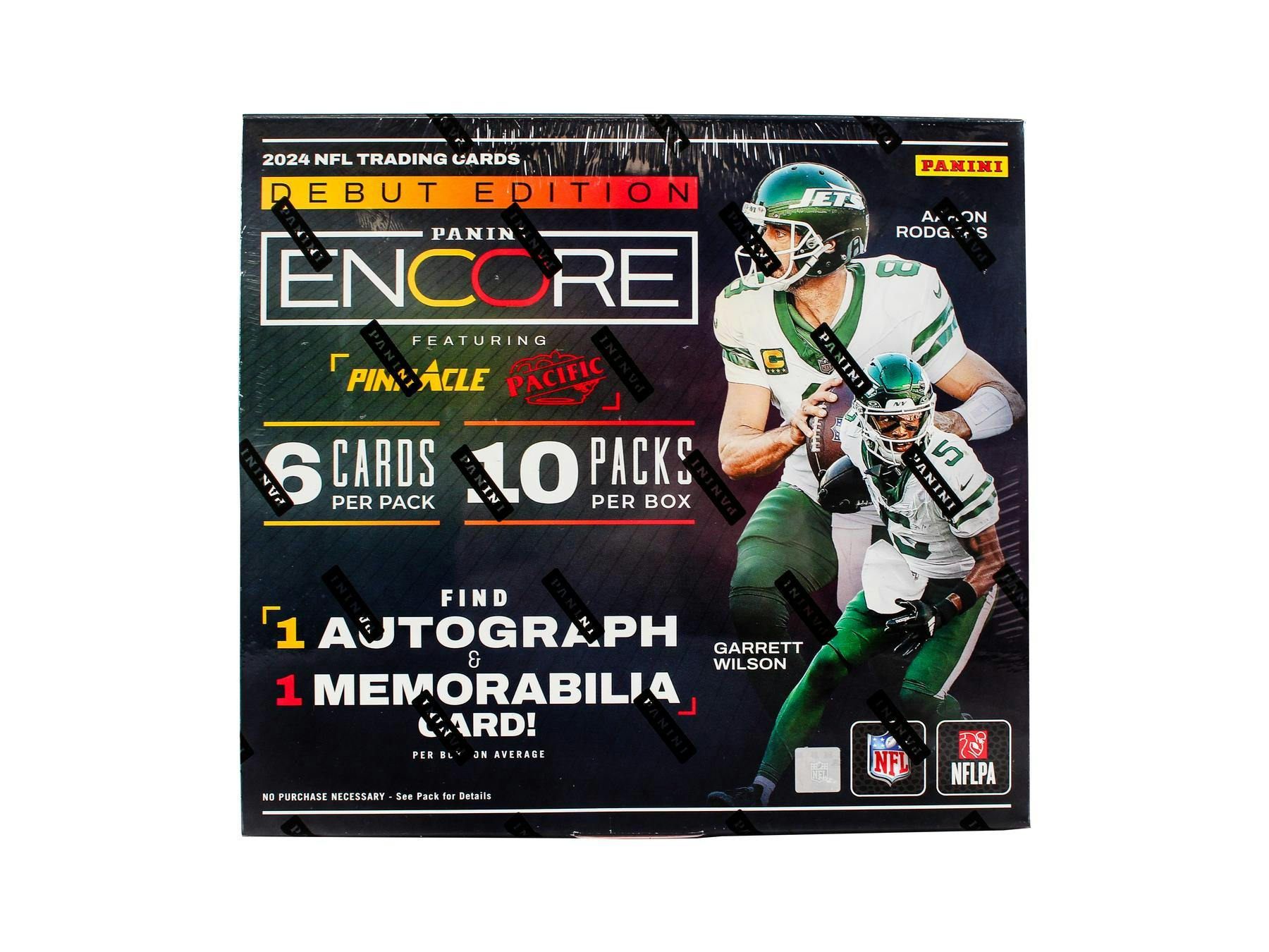 2024 Panini Encore Football Hobby Box (1 Auto and 1 Mem) NFL Hobby Box