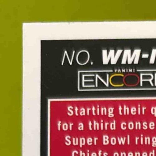 2024 Panini Encore Isiah Pacheco Pinnacle Winning Materials Red TRI /75 Chiefs - Sports Cards