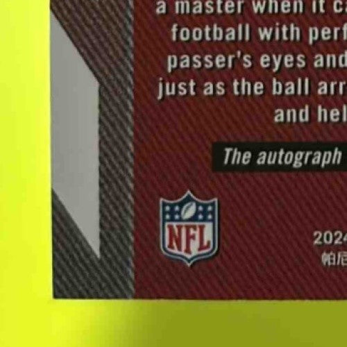 2024 Panini Encore John Lynch Pinnacle By the Numbers Auto Blue 13/25 Tampa Bay - Sports Cards