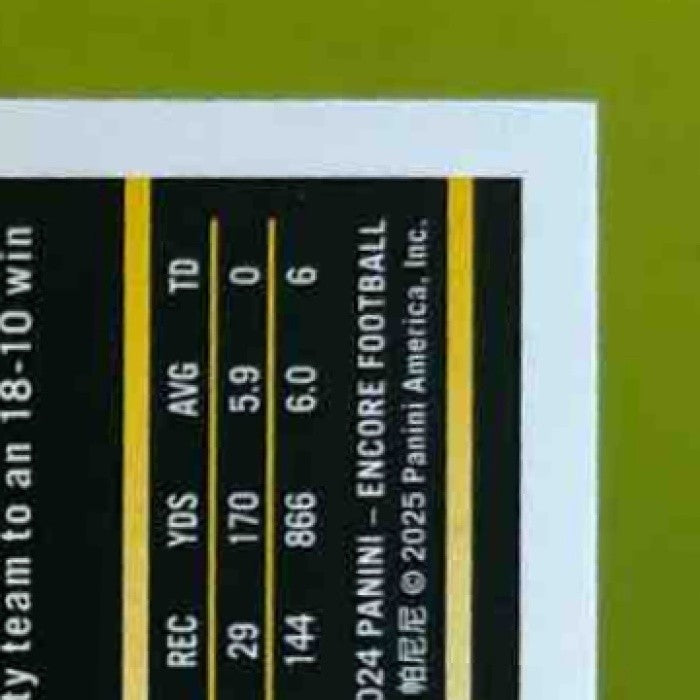 2024 Panini Encore Najee Harris Gold /10 #165 Pittsburgh Steelers - Sports Cards