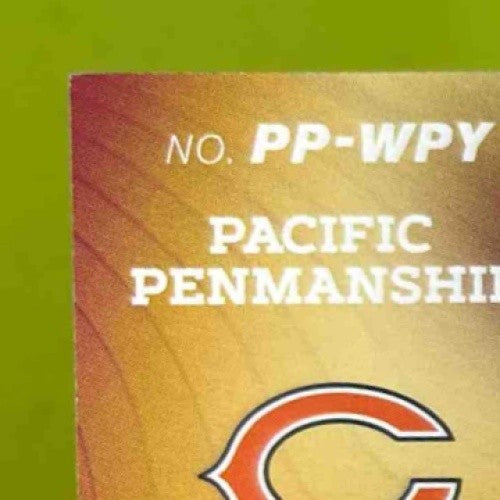 2024 Panini Encore William Perry Pacific Penmanship Red /50 Auto Chicago Bears - Sports Cards