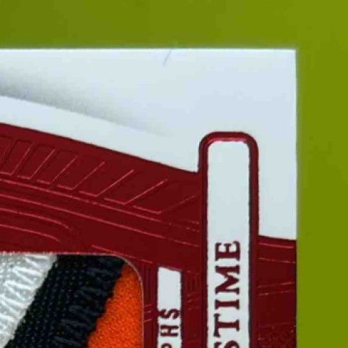 2024 Panini Flawless Audric Estime Rookie Patch Auto Ruby 115 #17 MEM RCBroncos - Sports Cards