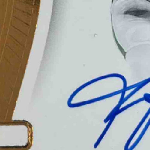 2024 Panini Flawless Breece Hall Patch Auto Bronze 5/6 #42 MEM New York Jets - Sports Cards