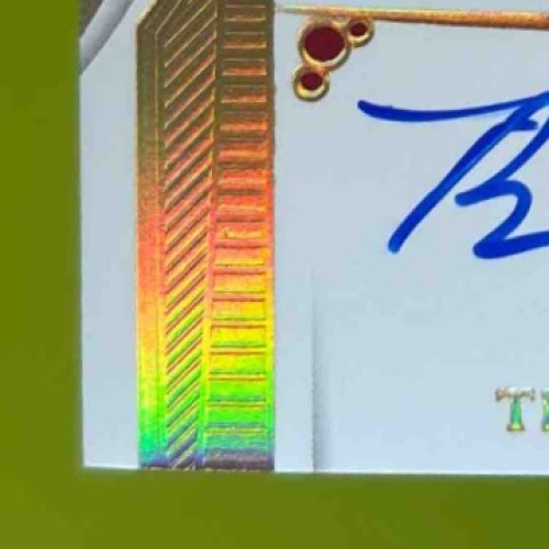 2024 Panini Flawless Trey Benson Rookie Debut Signatures Gold /25 #13 Cardinals - Sports Cards