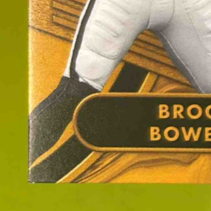 2024 Panini Gold Standard Brock Bowers Gold Gear /299 MEM RC Las Vegas Raiders - Sports Cards
