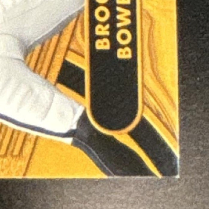2024 Panini Gold Standard Brock Bowers Gear Rose Gold /24 MEM RC Raiders - Sports Cards
