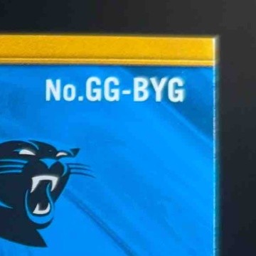 2024 Panini Gold Standard Bryce Young Gear White 44/49 Memorabilia Panthers - Sports Cards