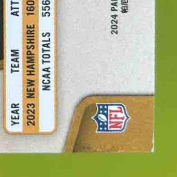 2024 Panini Gold Standard Dylan Laube White 19/65 #183 RC Las Vegas Raiders - Sports Cards