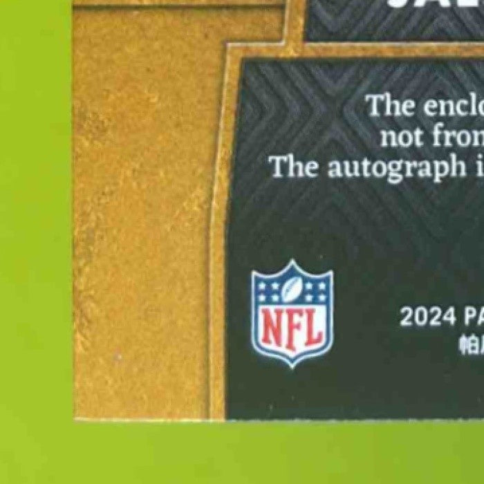 2024 Panini Gold Standard Jalen McMillan Patch Auto /149 MEM RC Buccaneers - Sports Cards