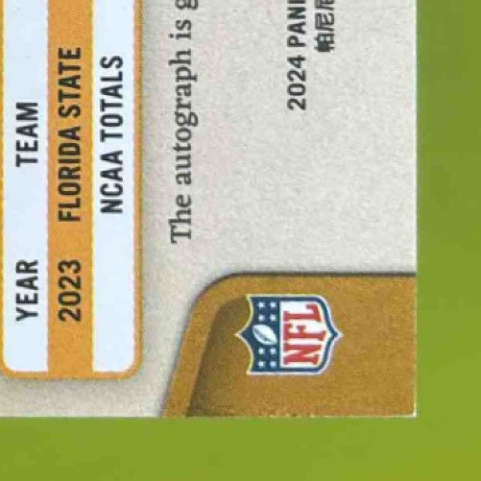 2024 Panini Gold Standard Jared Verse Auto 83/199 #117 RC Los Angeles Rams - Sports Cards
