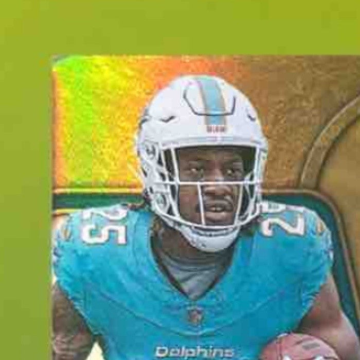 2024 Panini Gold Standard Jaylen Wright Patch Auto /299 RC Miami Dolphins - Sports Cards
