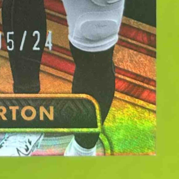 2024 Panini Gold Standard Jermaine Burton Newly Minted Patch /24 MEM RC Bengals - Sports Cards