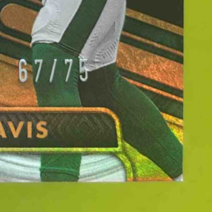 2024 Panini Gold Standard Jordan Travis Newly Minted White Patch /75 MEM RC Jets - Sports Cards