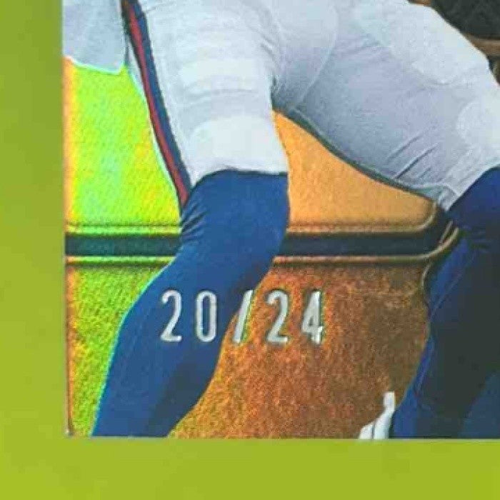 2024 Panini Gold Standard Keon Coleman Rookie Auto Triple Patch /24 MEM RC Bills - Sports Cards