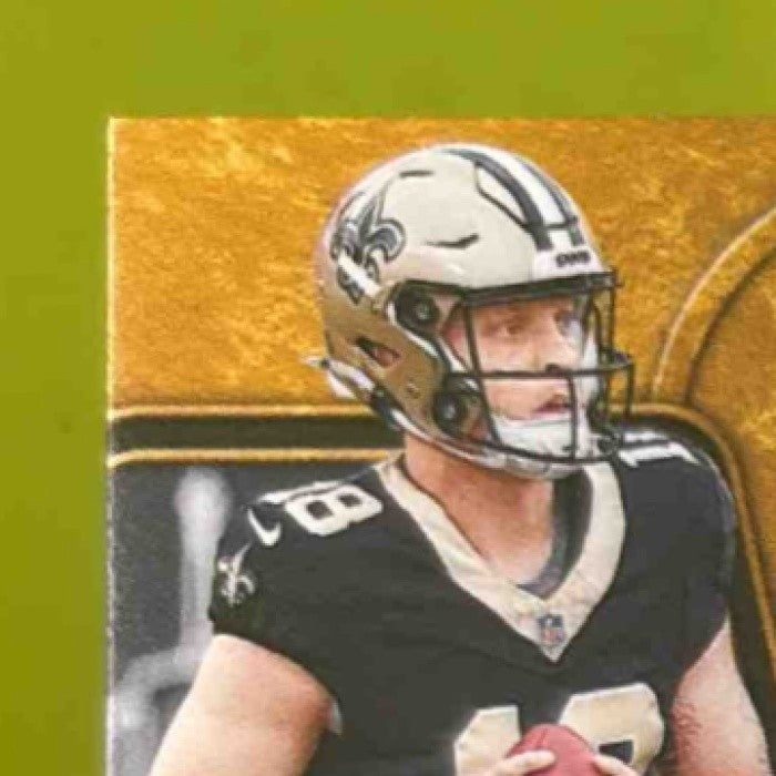 2024 Panini Gold Standard Spencer Rattler Patch Auto /199 #216 MEM RC Saints - Sports Cards