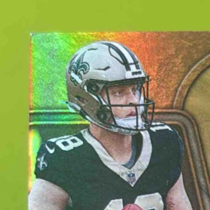 2024 Panini Gold Standard Spencer Rattler Patch Auto /199 #216 MEM RC Saints - Sports Cards