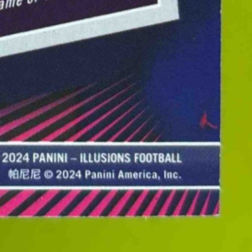 2024 Panini Illusions Drake Maye Great Expectations MEM RC New England Patriots - Sports Cards