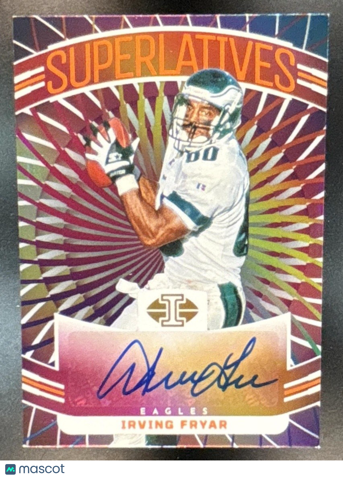 2024 Panini Illusions Irving Fryar Superlatives Orange Auto Philadelphia Eagles - Sports Cards