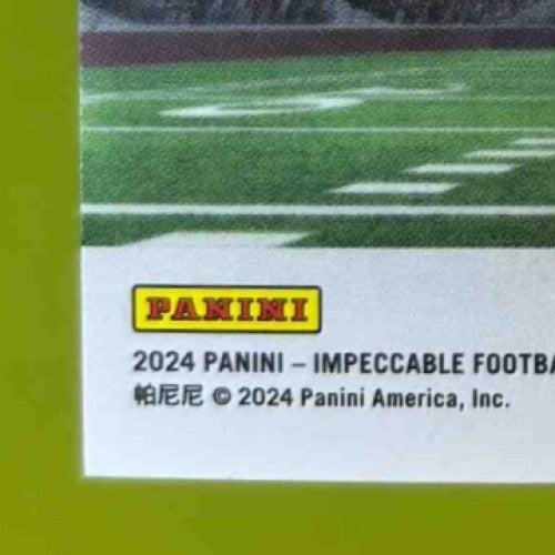 2024 Panini Impeccable Brian Thomas Jr. Rookie Landscape Gold /10 Auto Jaguars - Sports Cards