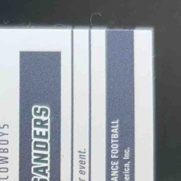 2024 Panini Luminance Deion Sanders Vintage Materials #VM-DSS MEM Dallas Cowboys - Sports Cards
