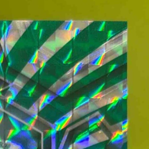 2024 Panini Mosaic Aaron Rodgers Green Swirl Prizm COLOR MATCH /13 #169 Jets - Sports Cards