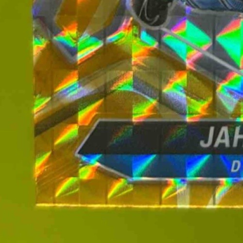 2024 Panini Mosaic Jahmyr Gibbs Reactive Yellow Prizm #73 Detroit Lions - Sports Cards