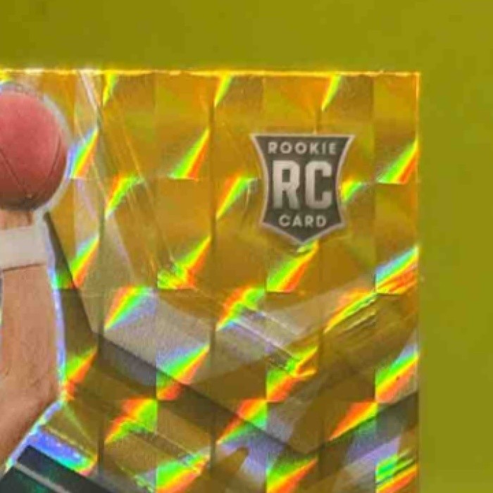 2024 Panini Mosaic Ladd McConkey Reactive Yellow Prizm #334 RC Chargers - Sports Cards