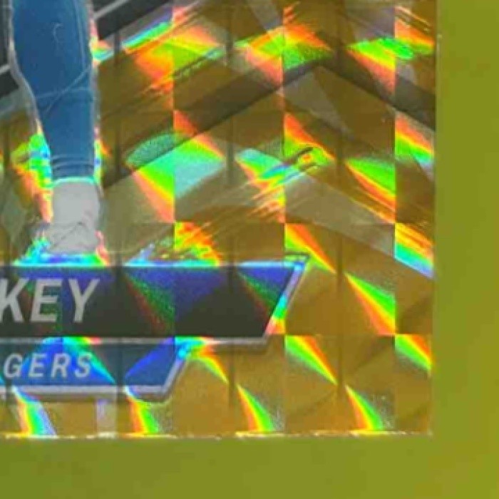 2024 Panini Mosaic Ladd McConkey Reactive Yellow Prizm #334 RC Chargers - Sports Cards