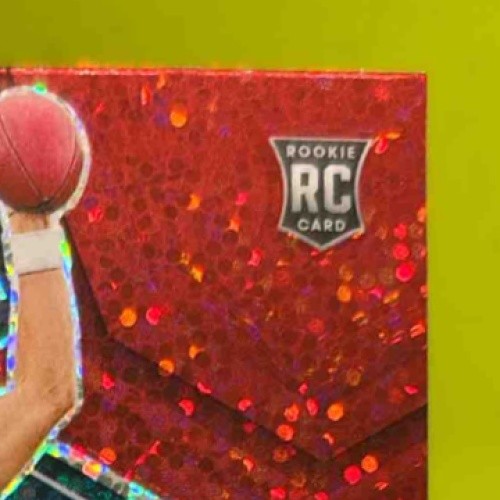 2024 Panini Mosaic Ladd McConkey Red Sparkle Prizm #334 RC Los Angeles Chargers - Sports Cards