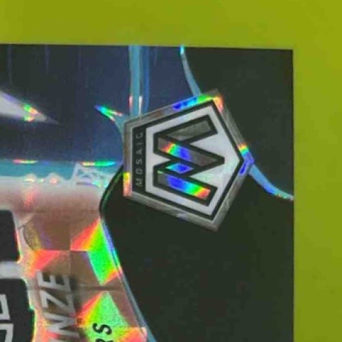 2024 Panini Mosaic Rome Odunze Storm White 21/25 #6 RC Chicago Bears - Sports Cards