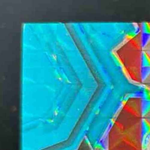 2024 Panini Mosaic Tyreek Hill Blue Fluorescent Prizm 14/15 #261 Miami Dolphins - Sports Cards