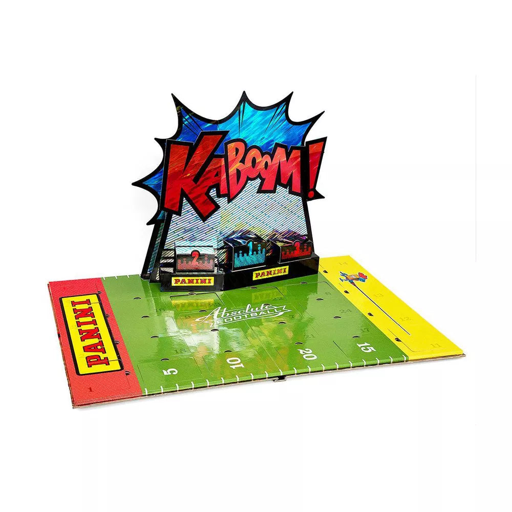 2024 Panini NFL Absolute Football KABOOM! Pop-Up Countdown Calendar (Shipped or In Store Pruchase Only) - NFL Hobby Box