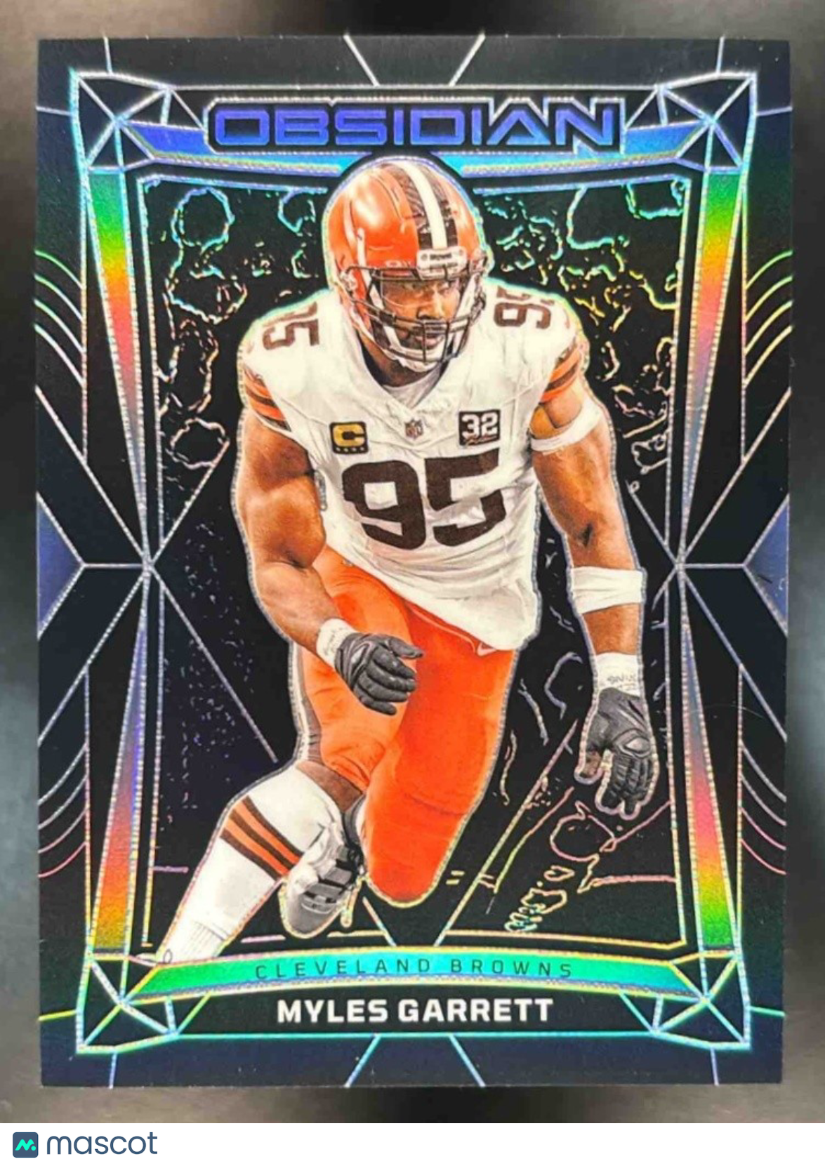 2024 Panini Obsidian Myles Garrett International #43 Cleveland Browns - Sports Cards