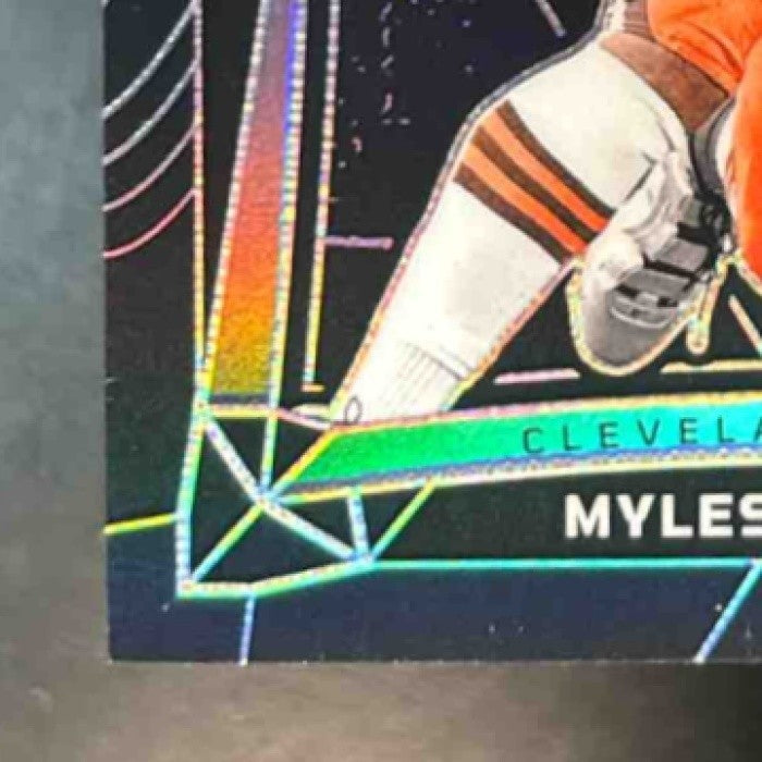2024 Panini Obsidian Myles Garrett International #43 Cleveland Browns - Sports Cards
