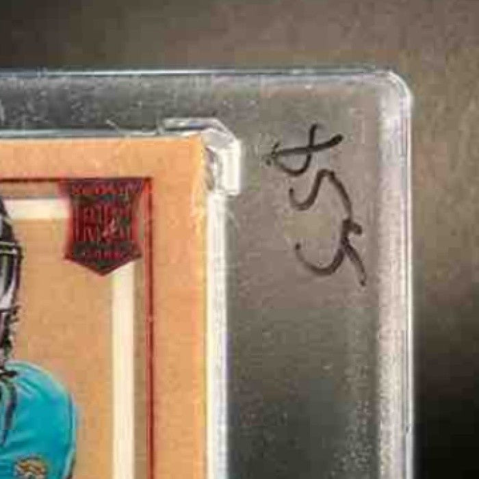 2024 Panini One Brian Thomas Jr. Premium Patch Auto Red /49 MEM RC Jaguars - Sports Cards