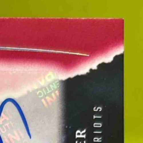 2024 Panini Origins Javon Baker Rookie Jumbo Jersey Auto Red Patch /99 Patriots - Sports Cards