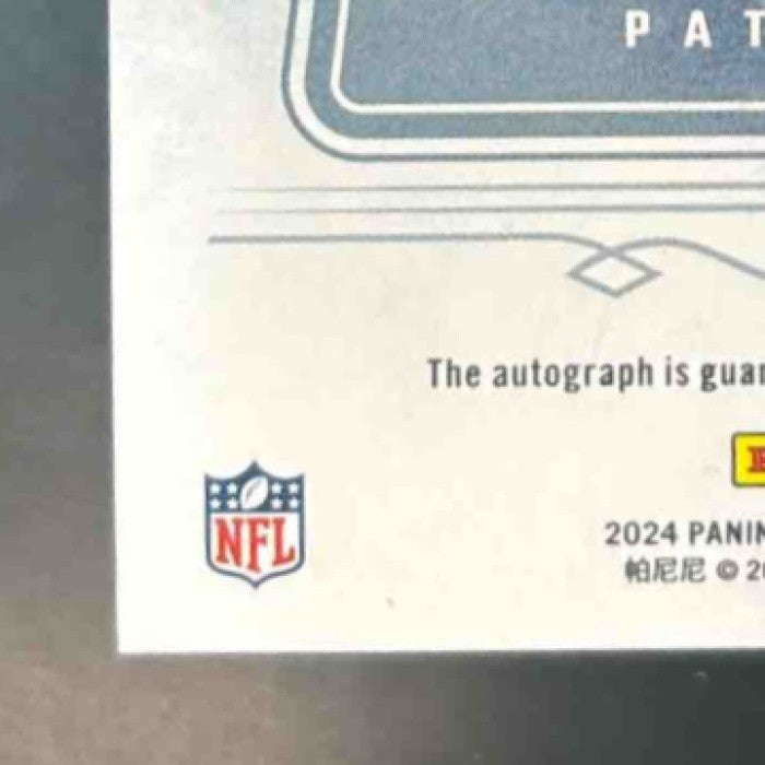 2024 Panini Origins Joe Milton III Rookie Auto RC Blue /49 New England Patriots - Sports Cards