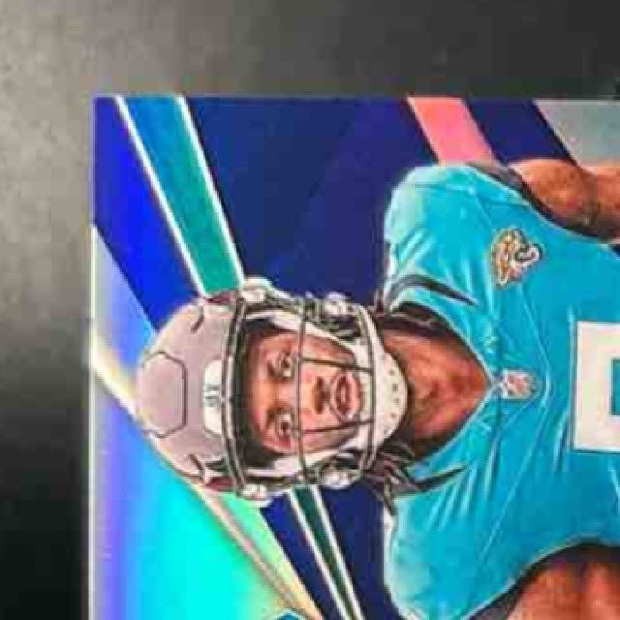 2024 Panini Phoenix Brian Thomas Jr. Rookie Phenom Patch Auto Blue /49 RC Jaguar - Sports Cards