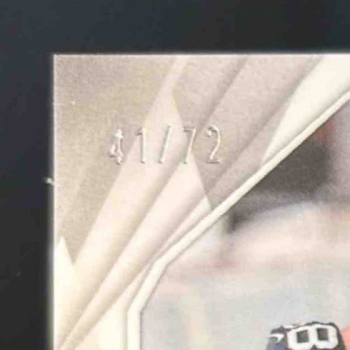 2024 Panini Phoenix Brock Bowers Teal Fade 1/72 #165 RC Las Vegas Raiders - Sports Cards