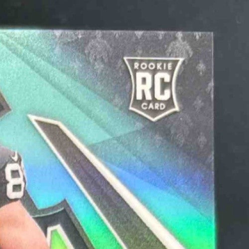 2024 Panini Phoenix Brock Bowers Teal Fade 41/72 #165 RC Las Vegas Raiders - Sports Cards