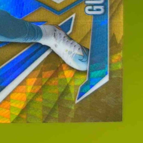 2024 Panini Phoenix Gus Edwards Gold /10 #65 Los Angeles Chargers - Sports Cards