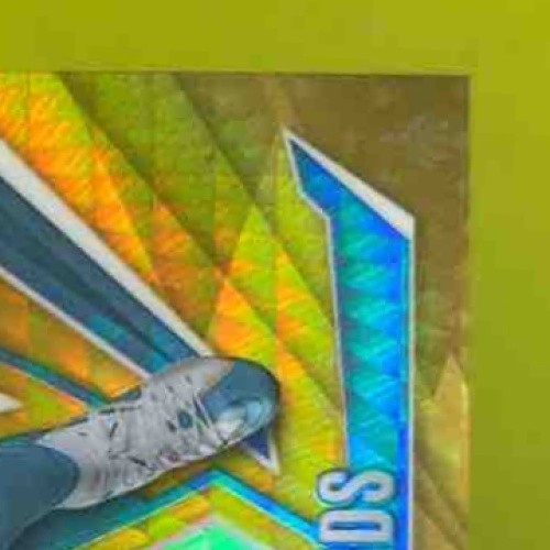 2024 Panini Phoenix Gus Edwards Gold Hyper 9/10 #65 Los Angeles Chargers - Sports Cards