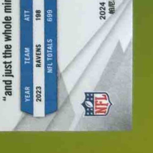 2024 Panini Phoenix Gus Edwards Gold Hyper 9/10 #65 Los Angeles Chargers - Sports Cards