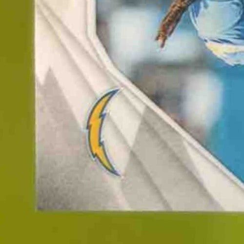 2024 Panini Phoenix Gus Edwards Gold Hyper 9/10 #65 Los Angeles Chargers - Sports Cards